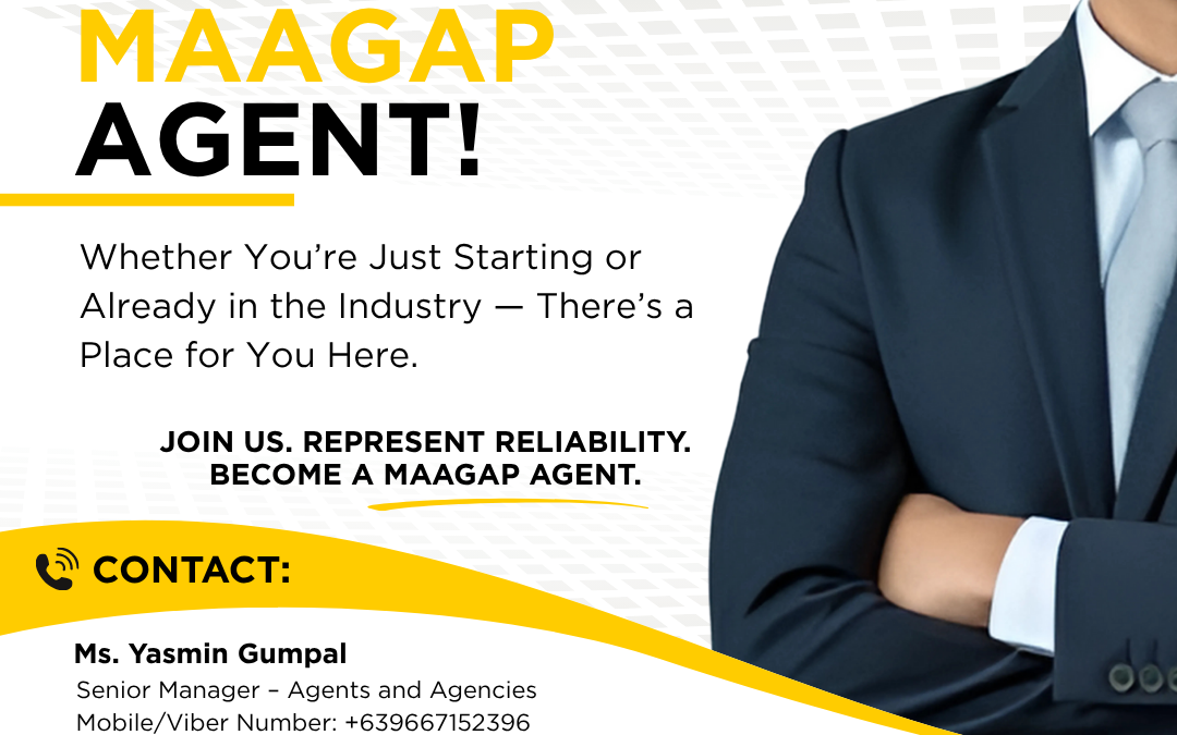 Be a MAAGAP Agent: Whether You’re Just Starting or Already in the Industry — There’s a Place for You Here.