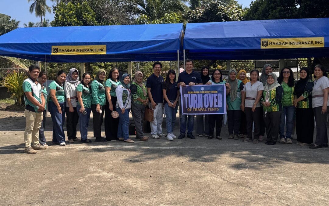 MAAGAP Supports Earthquake-Affected Students with Temporary Learning Spaces 